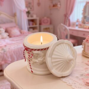 vela carrusel en contenedor aromatizada