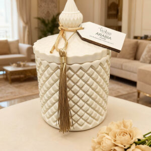 Vela en tarro Arabia vela aromática vela de diseño de velas exclusivas