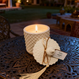 Vela en tarro Arabia vela aromática vela de diseño de velas exclusivas