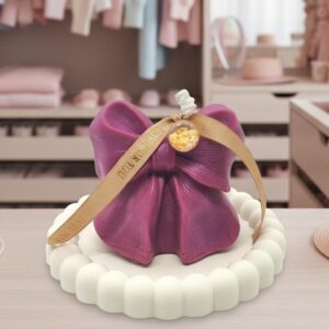 vela lazo rojo con bandeja