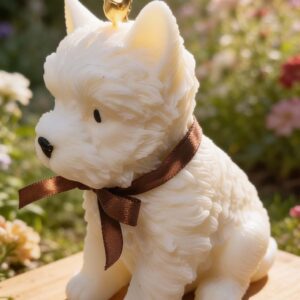 vela cachorro de westie de velas exclusivas