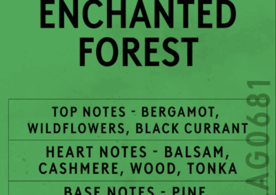 aroma a bosque encantado de velas exclusivas