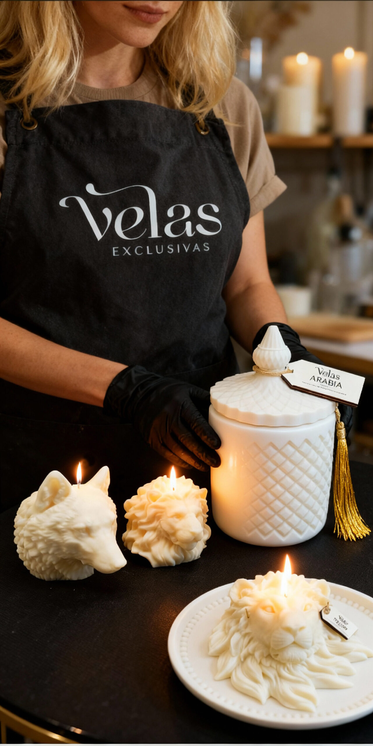 Velas de diseño para regalar