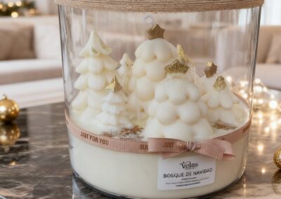 vela grande de navidad ideal para regalas de navidad