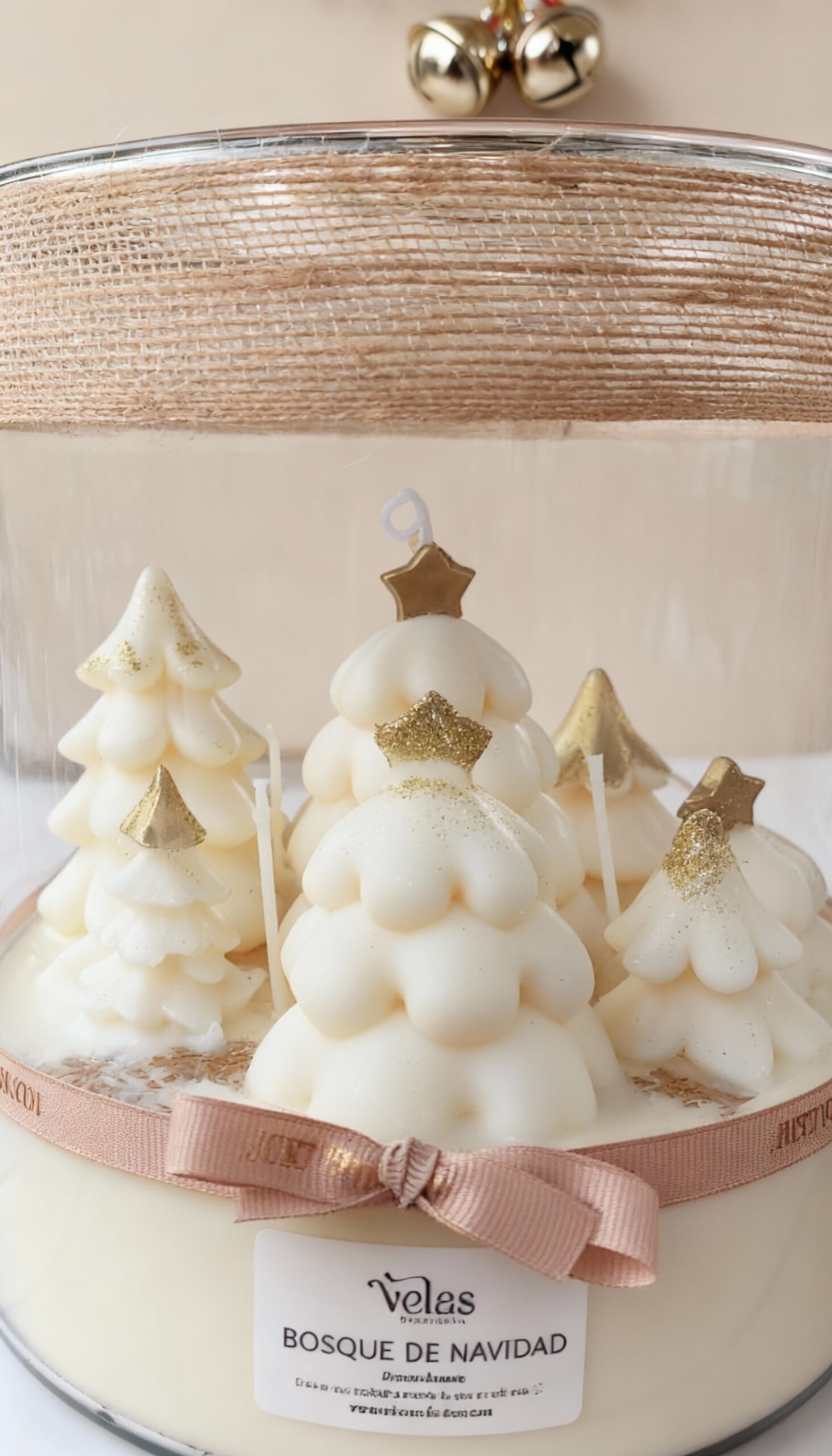 vela grande de navidad ideal para regalas de navidad