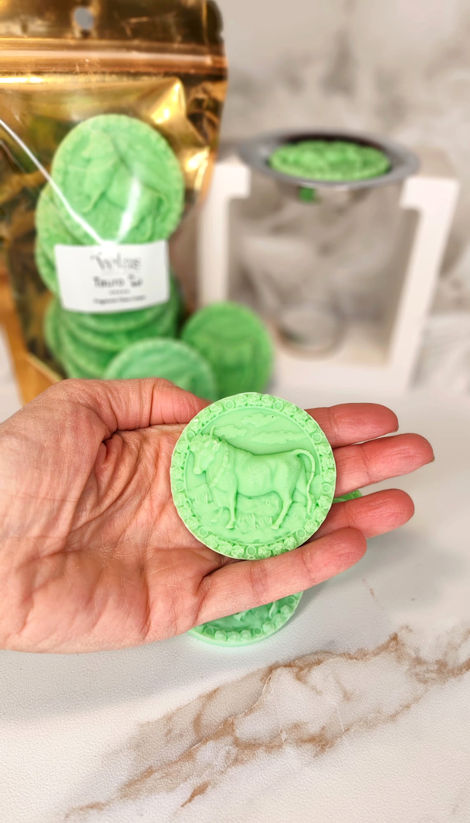 Pastillas de cera aromática - TAURO - Imagen 3