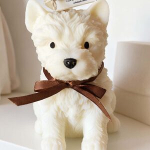 vela cachorro de westie de velas exclusivas