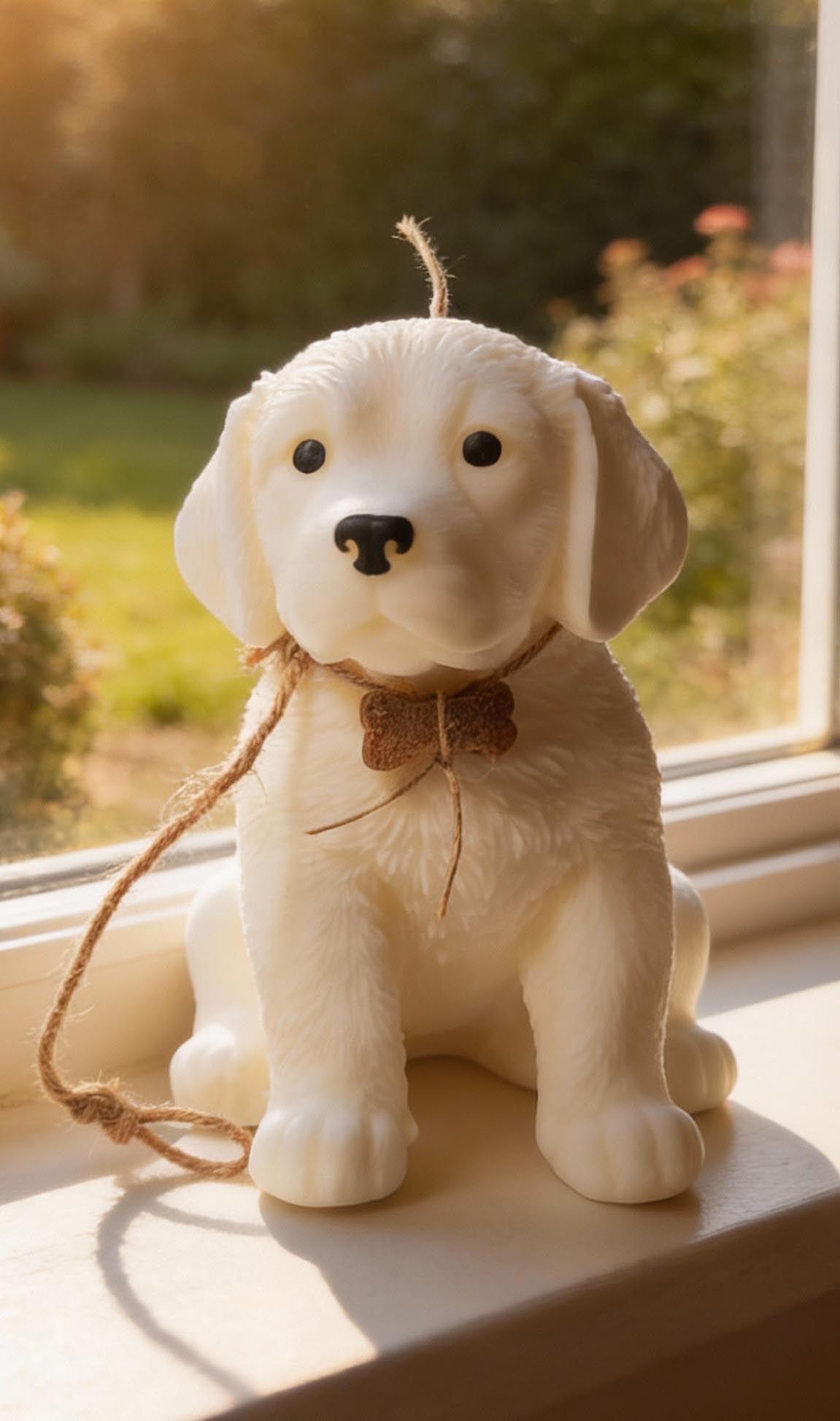 Vela Cachorro de Golden Retriever