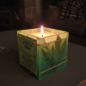 Vela Botánica con aroma después de la tormenta