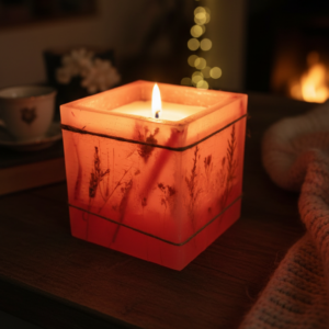 vela aromática de Jazmín y pachulí